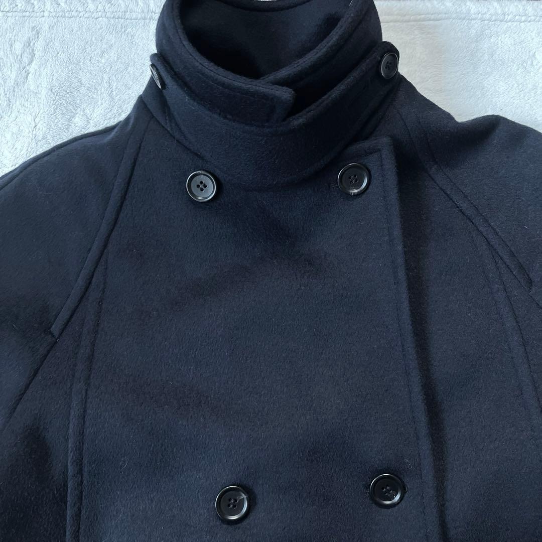 極美品24AW シンプリシティエ　テントラインビーバーコート オーバーサイズ