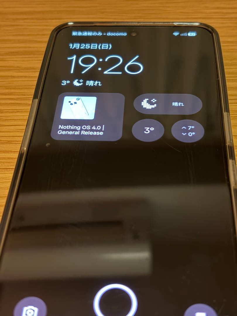 Nothing Phone(3a) ブラック　128GB ケース付