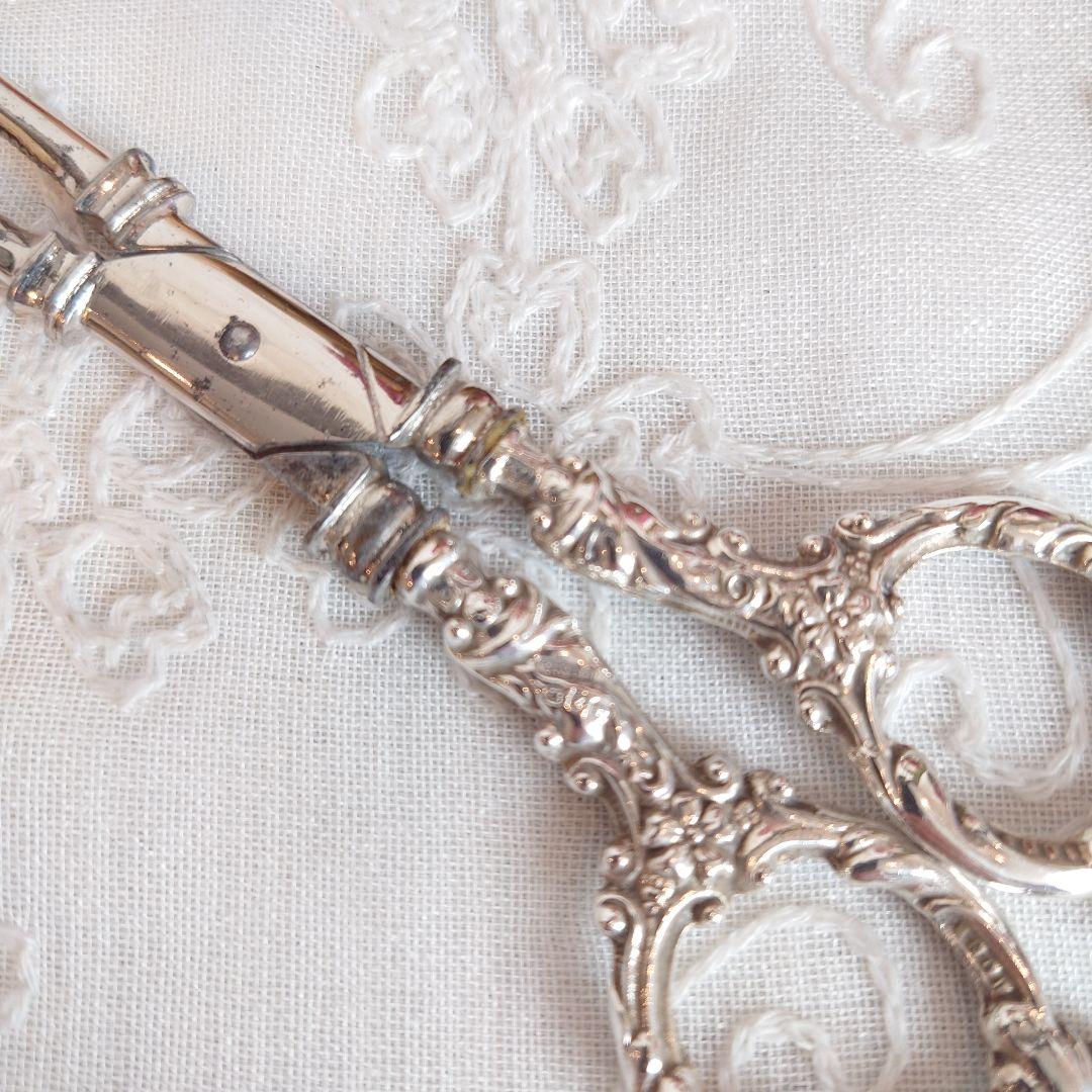 イギリス　アンティーク　シュガートング　アイストング　シュガーニップス