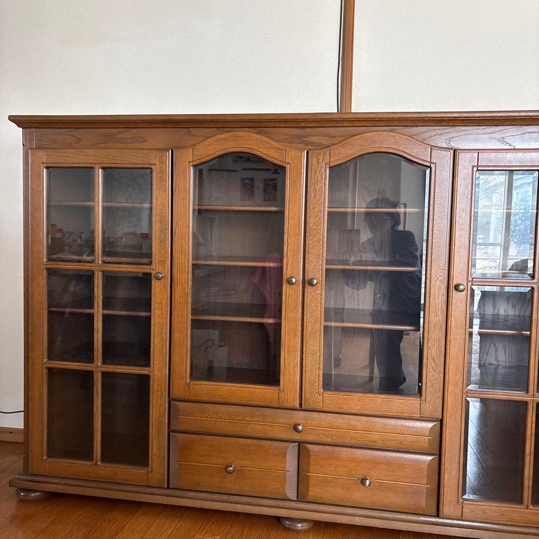 ❷高級家具　passionブランド　横型　カップポード飾り棚　ハイセンス　お洒落