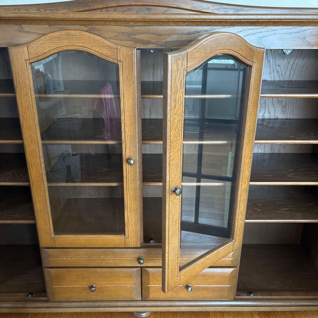 ❷高級家具　passionブランド　横型　カップポード飾り棚　ハイセンス　お洒落