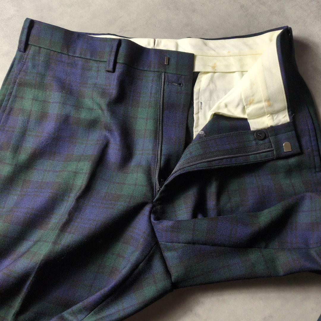 80s 90s Brooks Brothers ブラックウォッチ スラックス