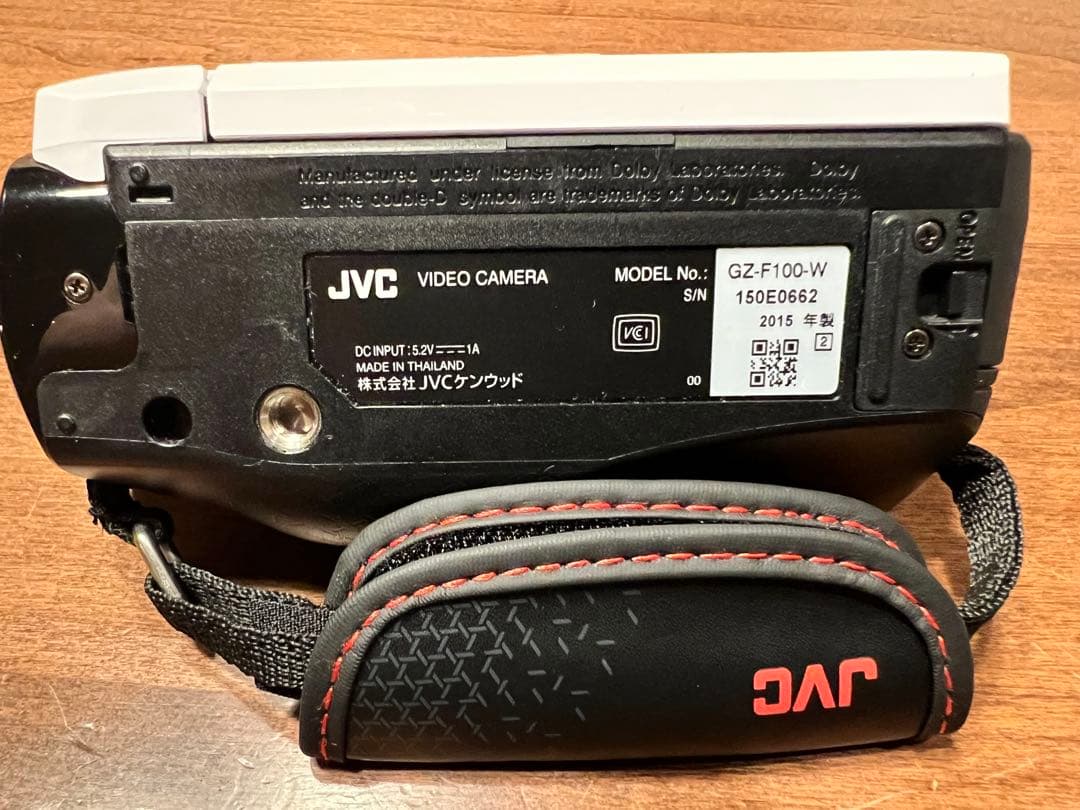 エブリオビデオカメラ　FULLHD 美品　GZ-F100-W 上位モデル