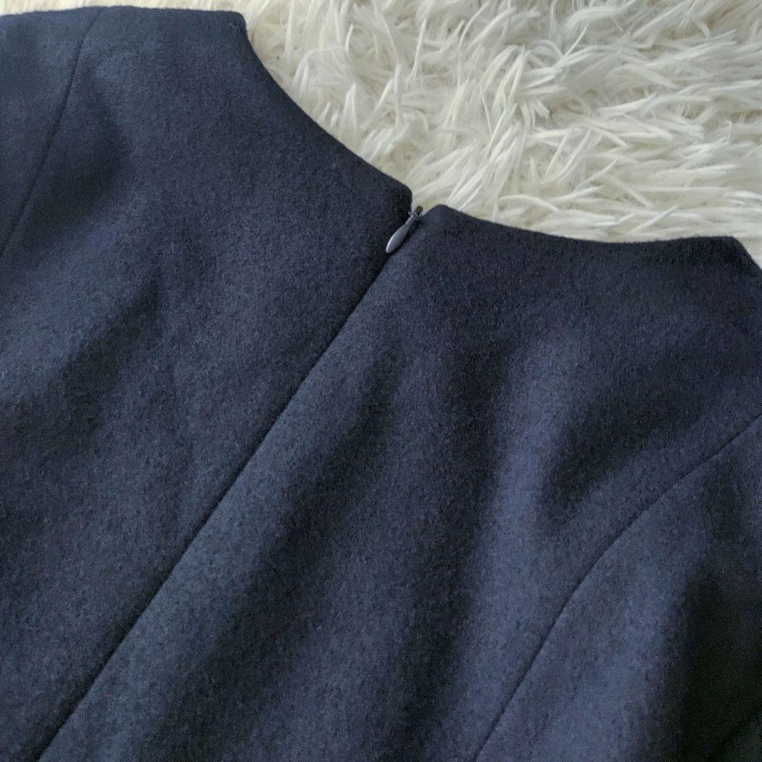 UNTITLED アンタイトル XL ロングワンピース ウール