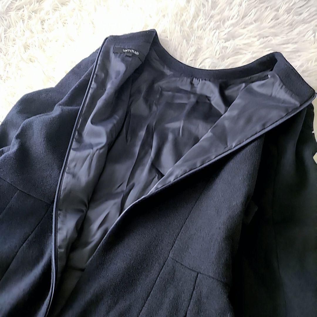 UNTITLED アンタイトル XL ロングワンピース ウール