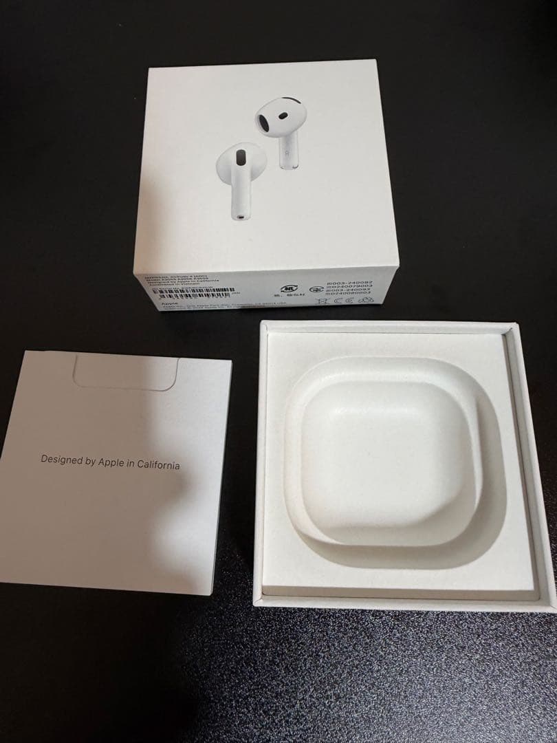 Airpods 4 アクティブノイズキャンセリング/利用少