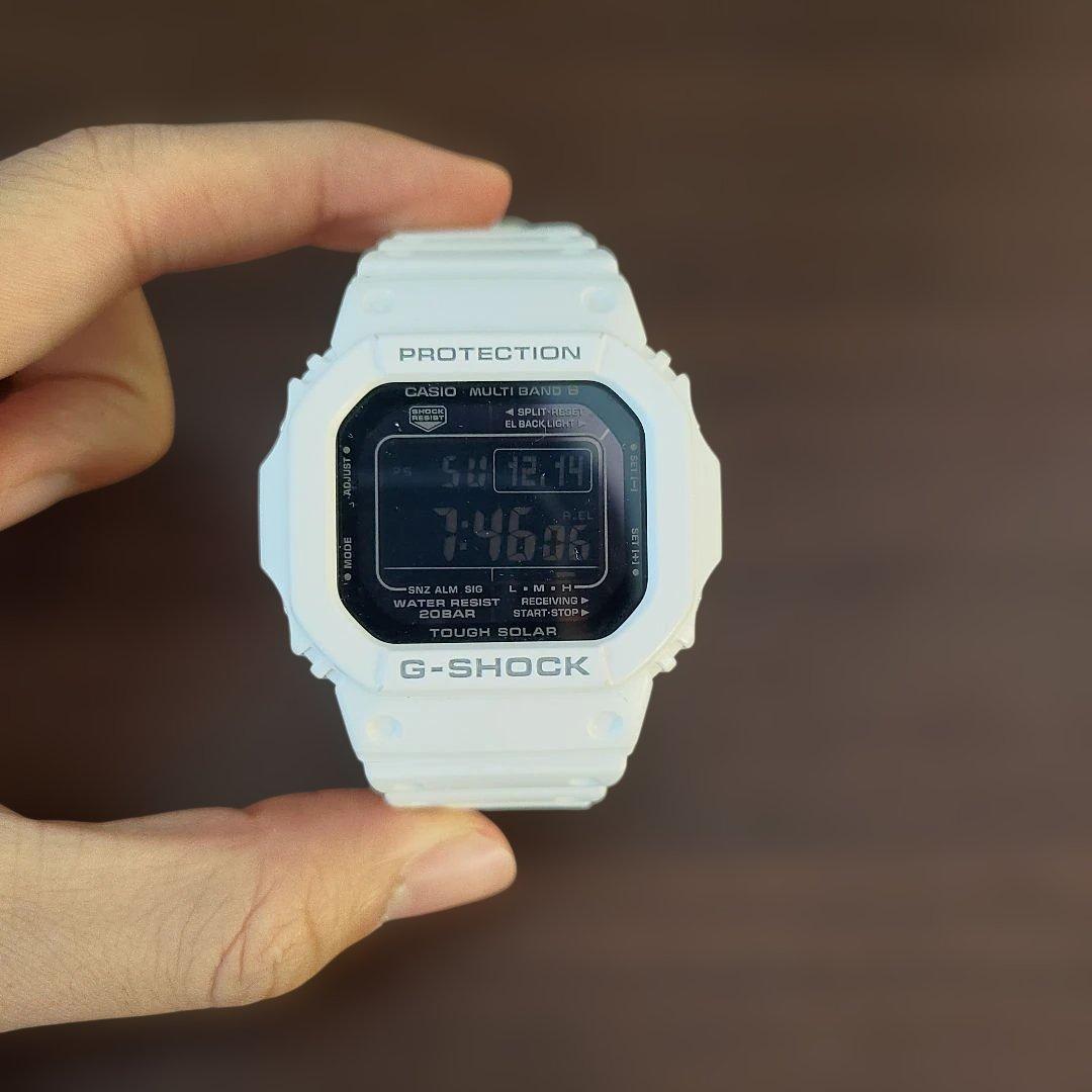 G-SHOCK GW-M5610MD ホワイト デジタル腕時計