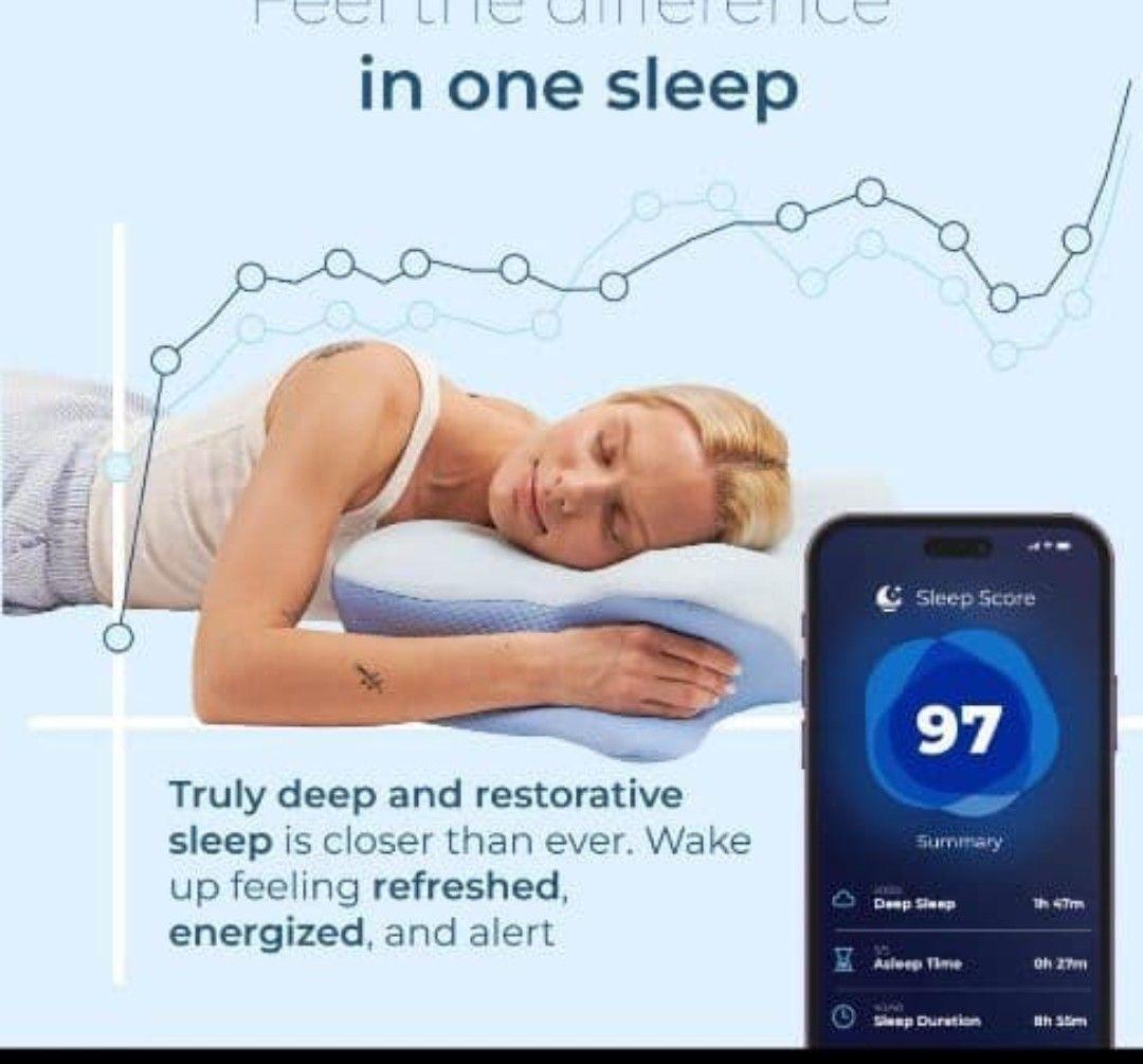 Derila Ergo　デリラエルゴ 快適な睡眠の為の頸部ネックピローカバー付き