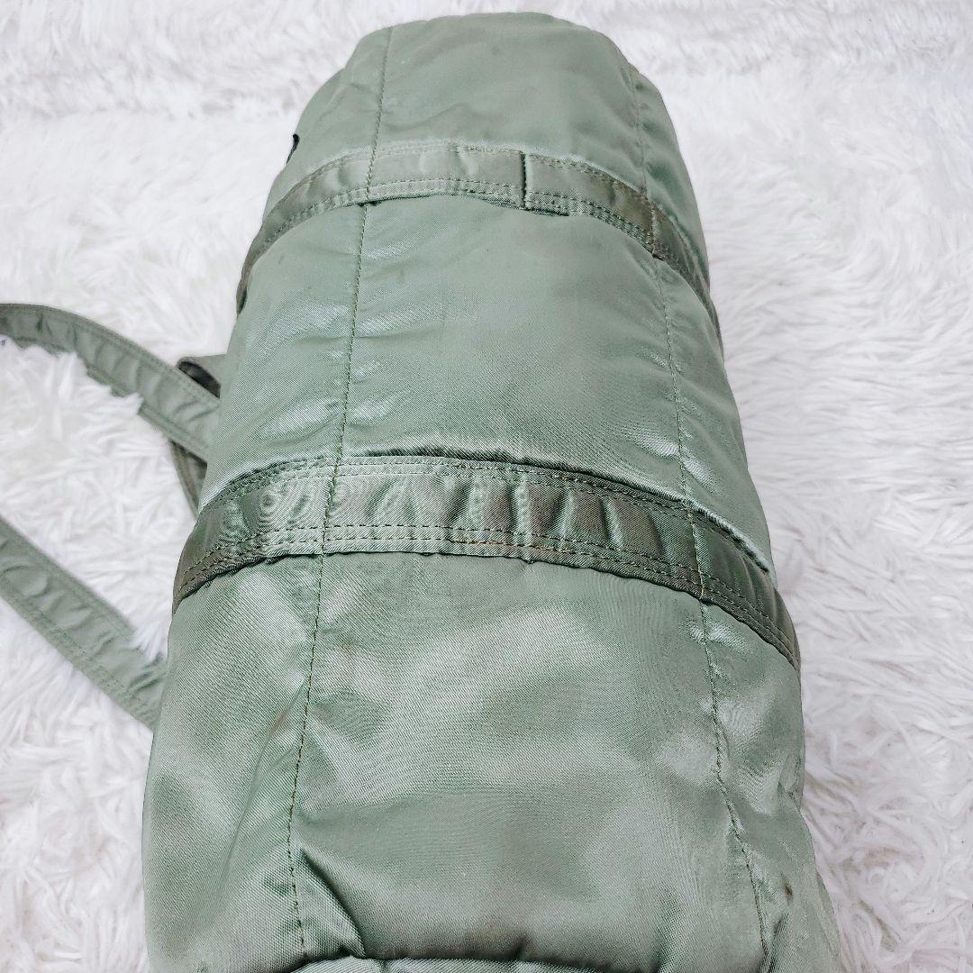 希少✨ ポーター タンカー ダッフル ミニボストンバッグLサイズ セージ