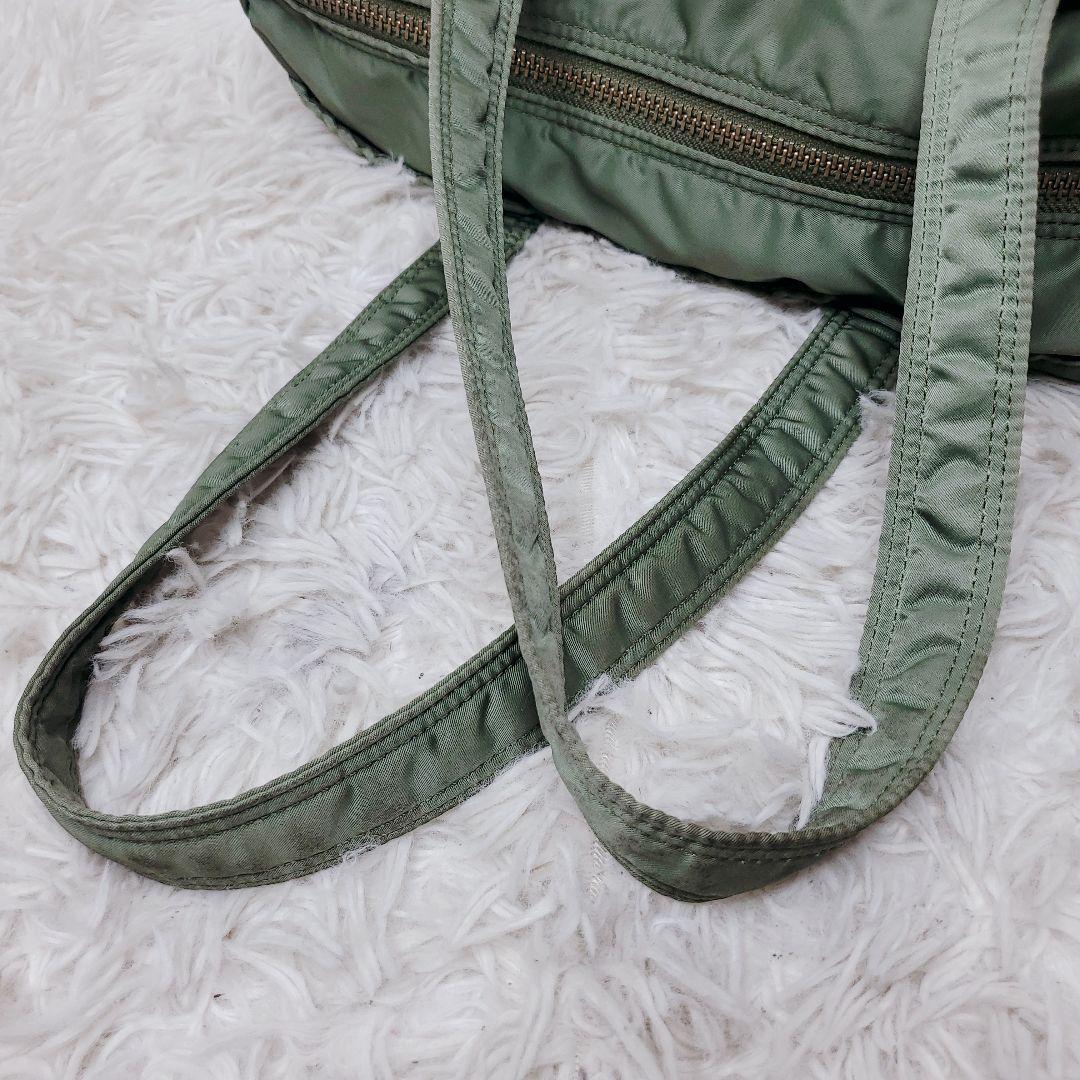 希少✨ ポーター タンカー ダッフル ミニボストンバッグLサイズ セージ