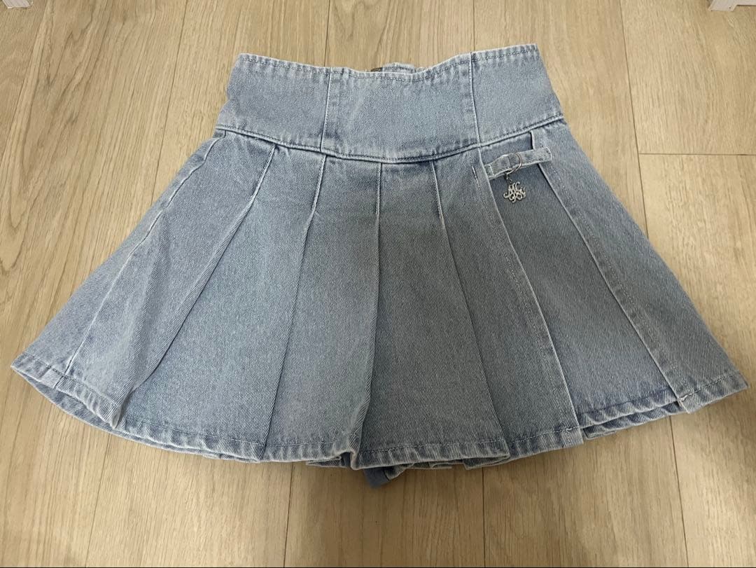 ミシェルマカロン 美脚デニムスカパン Fサイズ