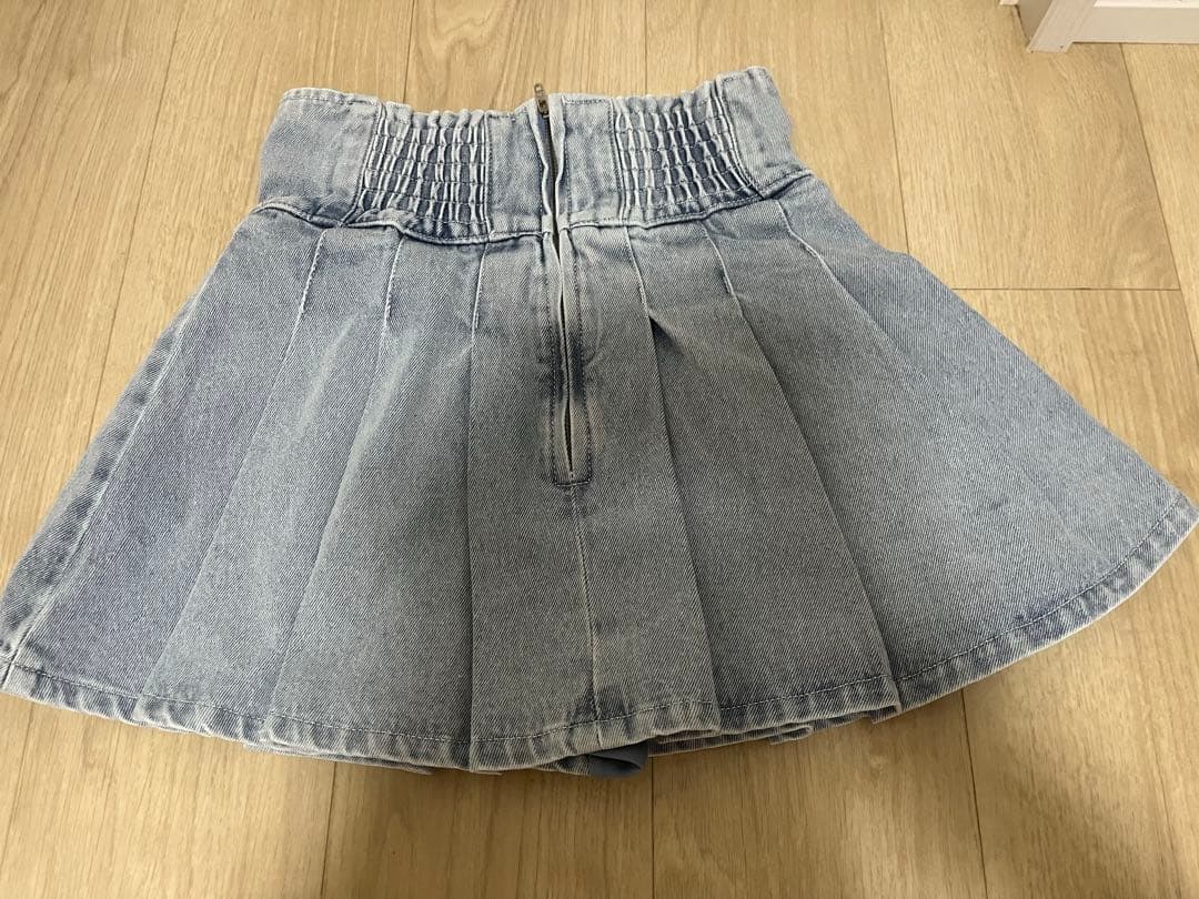 ミシェルマカロン 美脚デニムスカパン Fサイズ