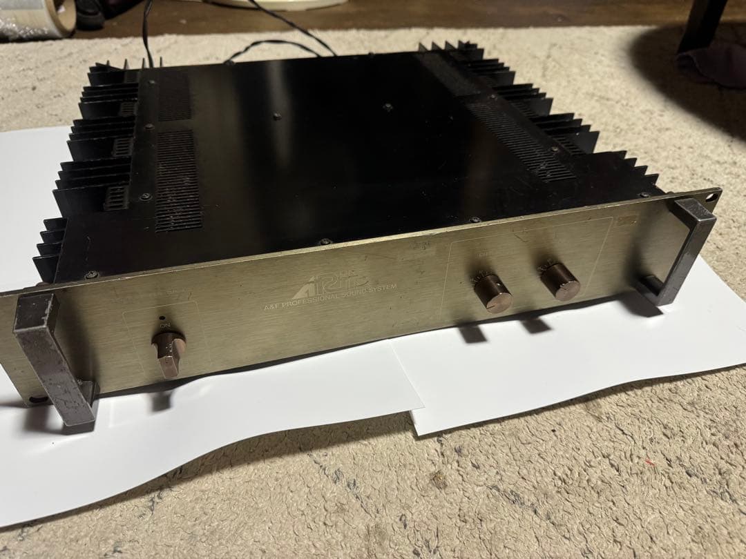 A&F PROFESSIONAL SOUND SYSTEM パワーアンプ