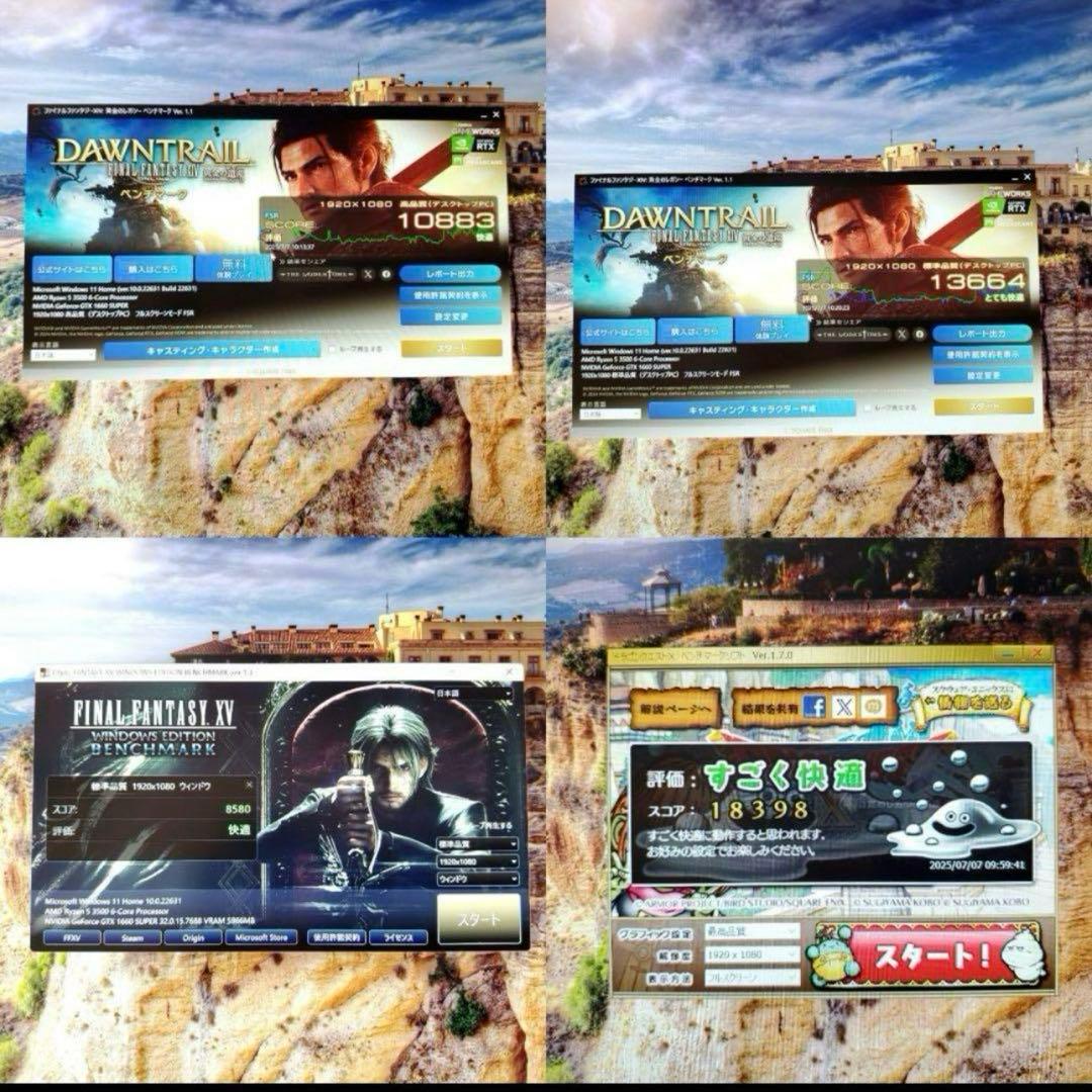 【ちいママ様】ゲーミングPC/Ryzen5 3500/GTX1660S