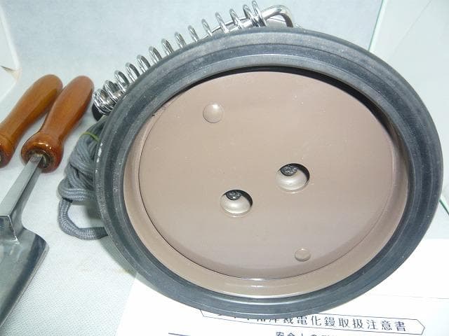 タキイ　和裁電化鏝　和裁こて　和裁コテ　ランプ付き　鏝２本付