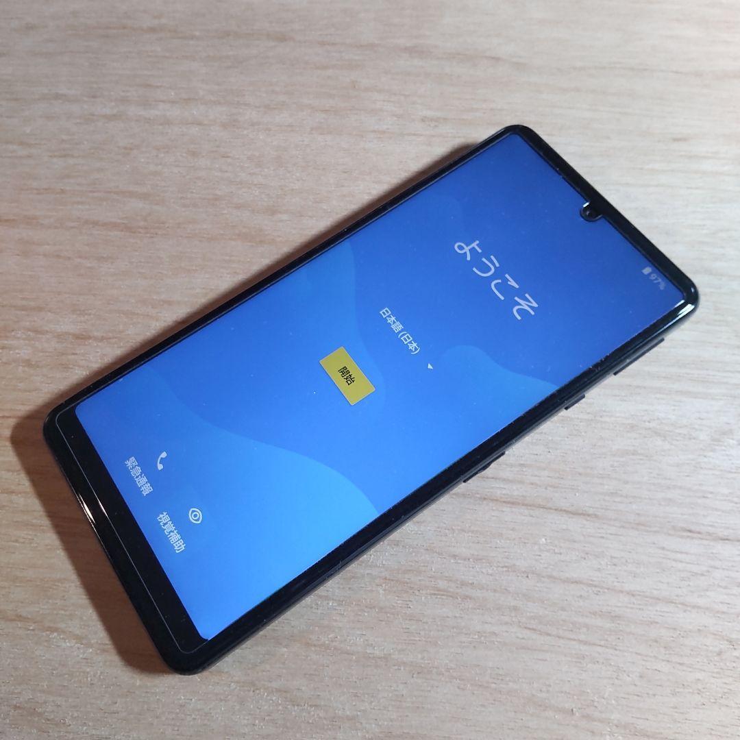 シャープ AQUOS sense4 basic　SIMフリー　ケース付き