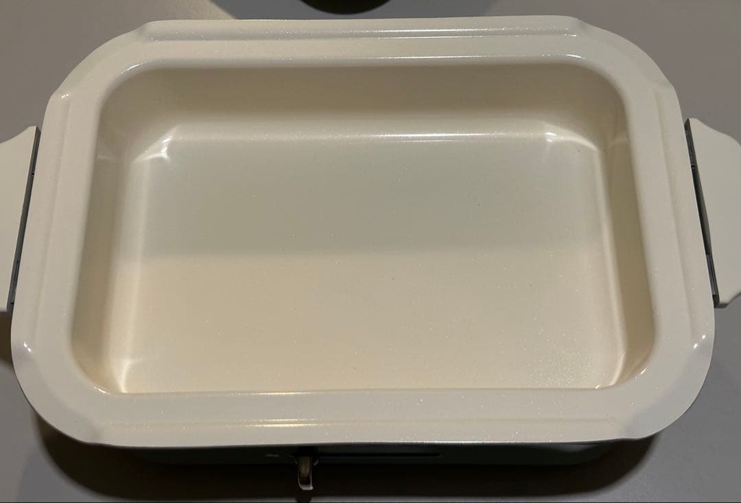 BRUNO スモーキーグリーンコンパクトホットプレート 鍋、グリル、たこ焼き