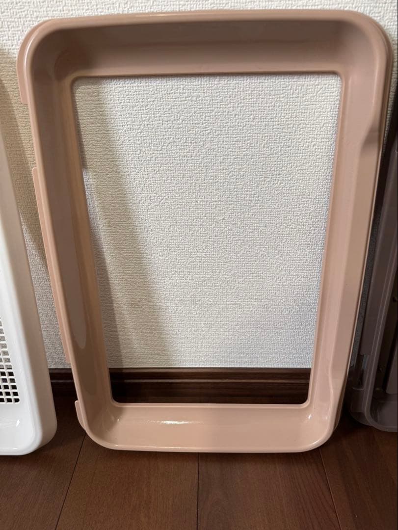 【美品】犬用ゲージ　幅120cm 屋根付きセット　トイレ付き　ほぼ未使用