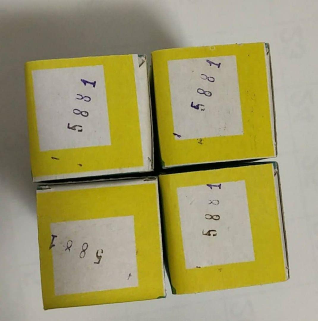 真空管 5881/6L6WGC　出力管　Sovtek製品 4本 [未使用]