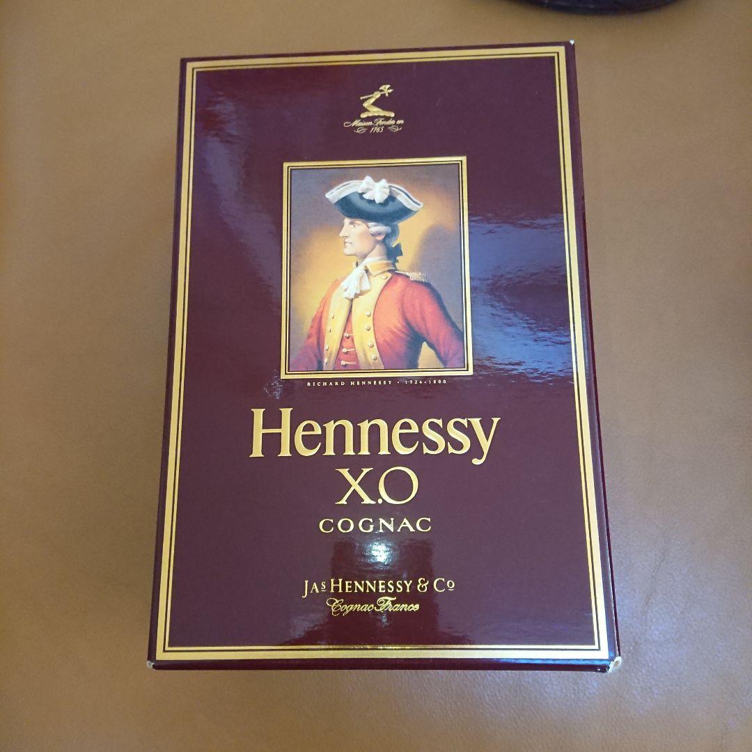 ❤️金キャップ Hennessy XO コニャック 未開栓　箱付き