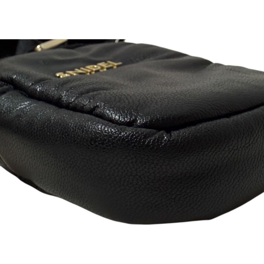 SNIDEL マルチウェイムーンバック　合皮ブラック