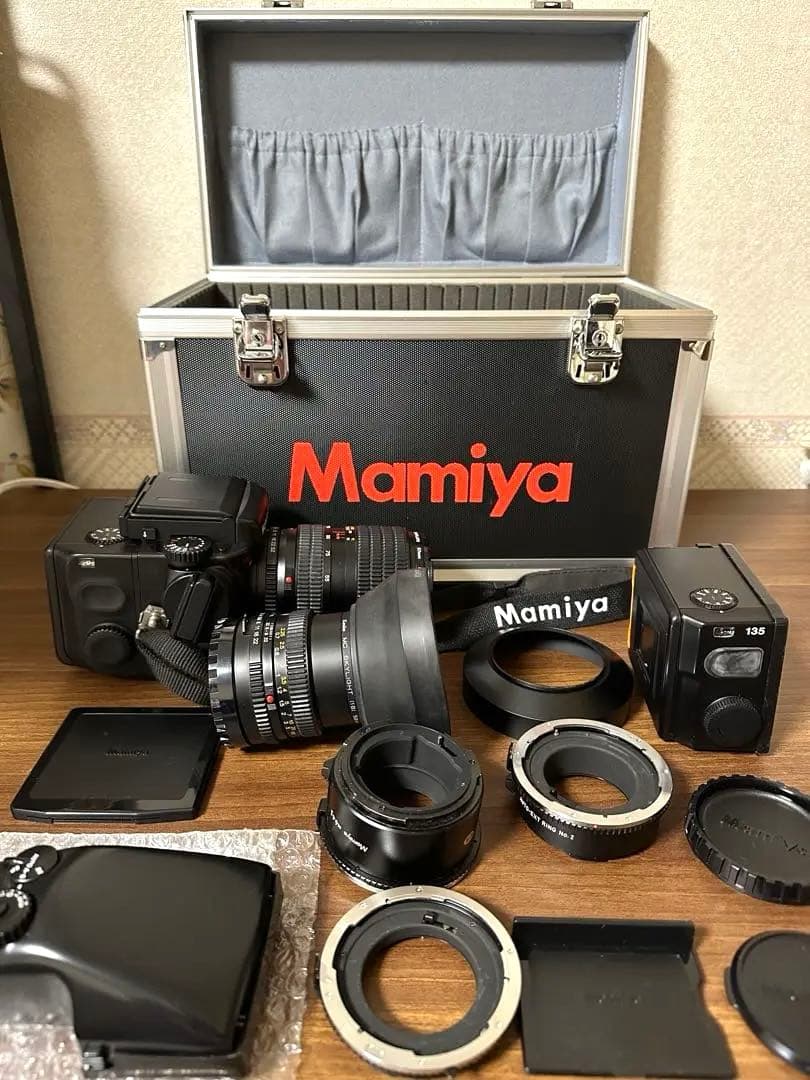 マミヤ 645プロ ボディ カメラ 周辺機器 ハードケース付き