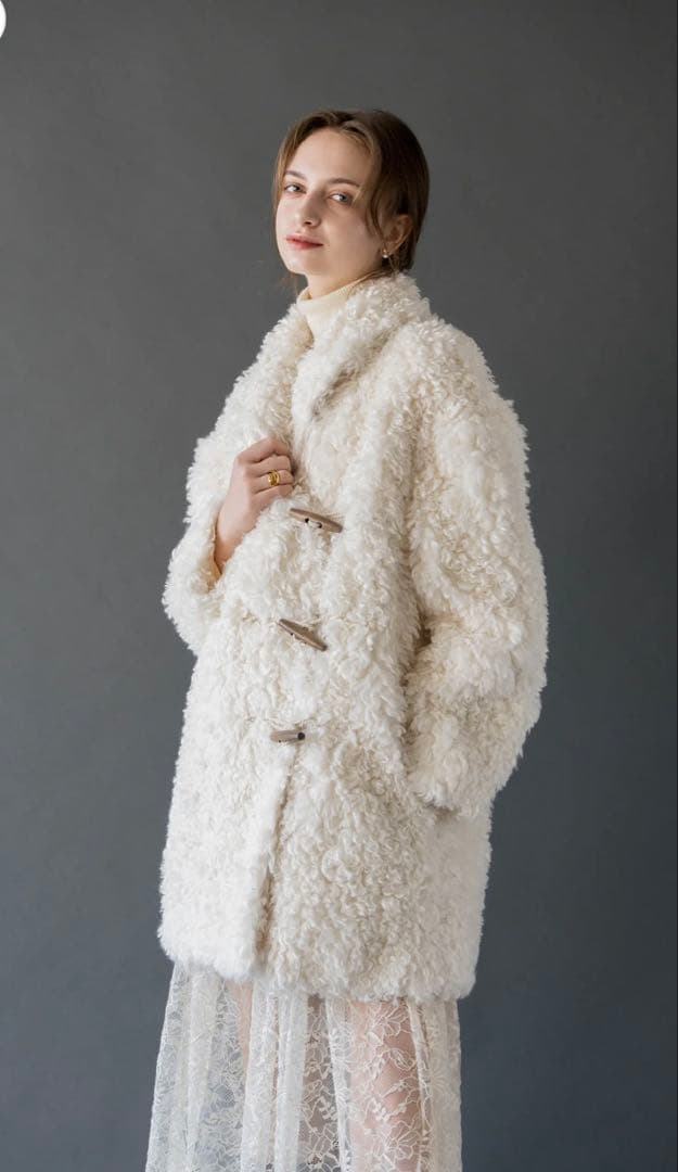 ジャケット・アウター Acka teddy loop coat size1