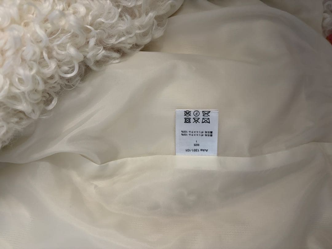 ジャケット・アウター Acka teddy loop coat size1