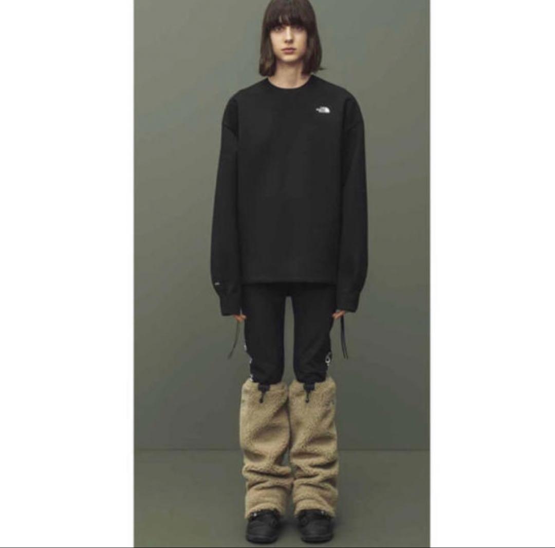 ノースフェイス ハイク HYKE ボア レッグウォーマー オリーブ カーキ