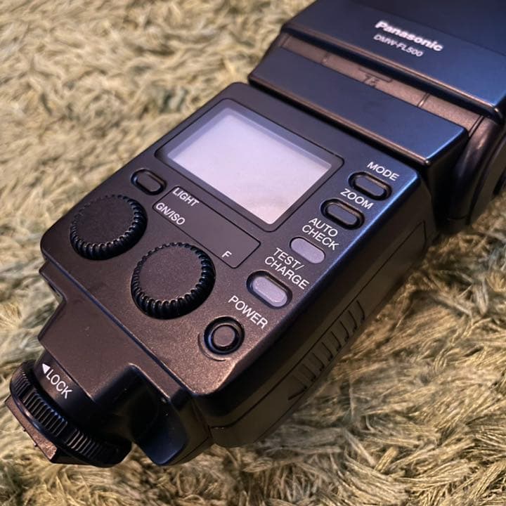激明るいストロボ、Panasonic LUMIX DMW-FL500 格安