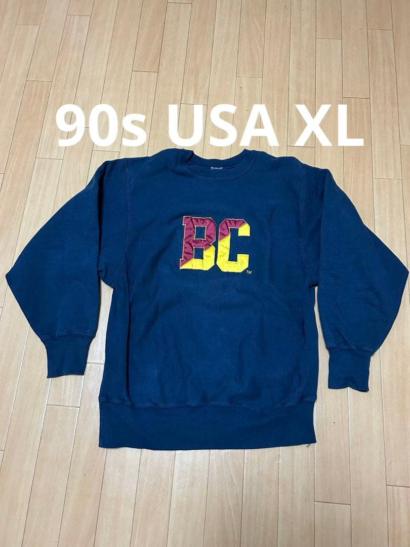 ト*ム様 90s Champion Reverse Weave BCロゴトレーナ