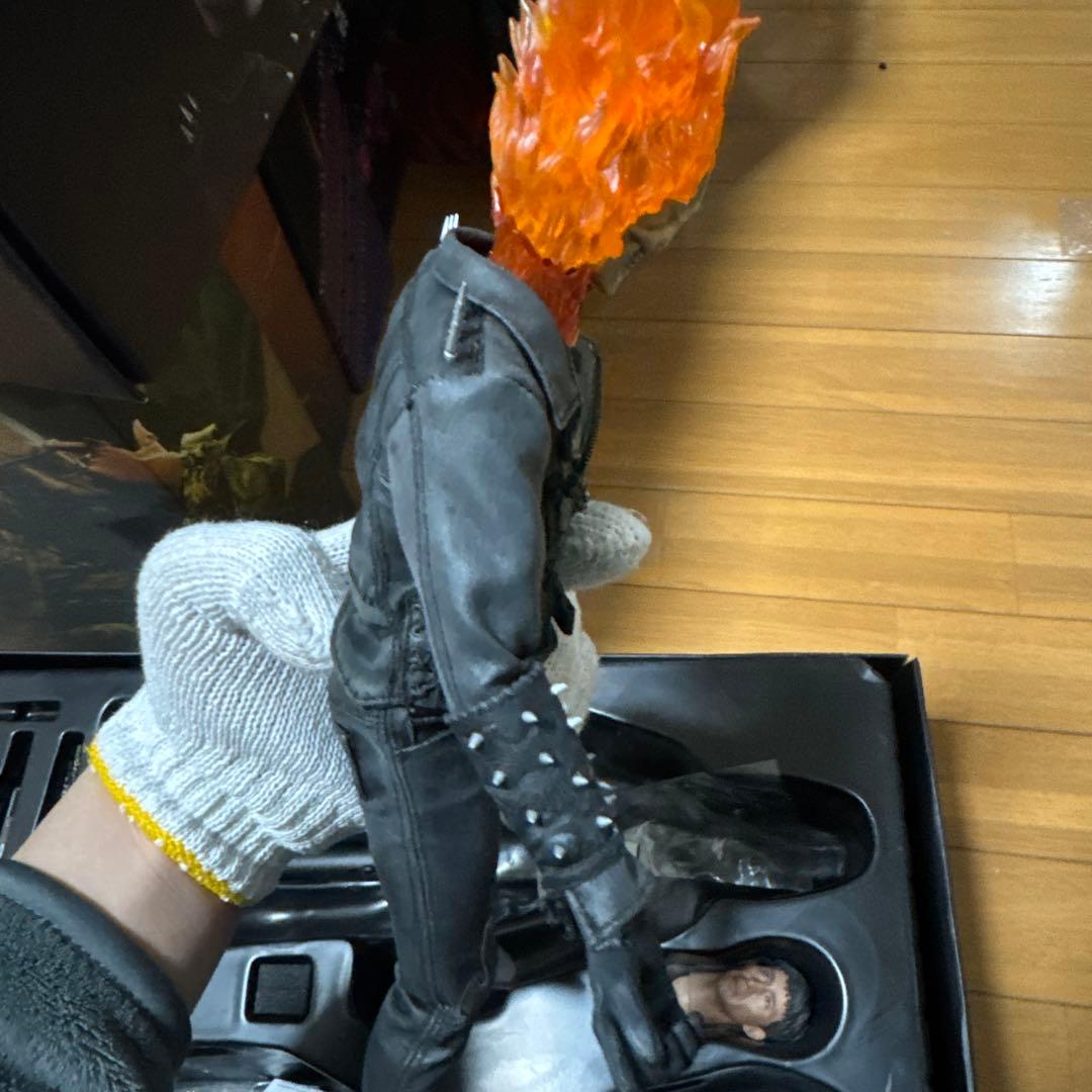 ゴーストライダー ホットトイズアクションフィギュア バイク付き今週まで　最終価格