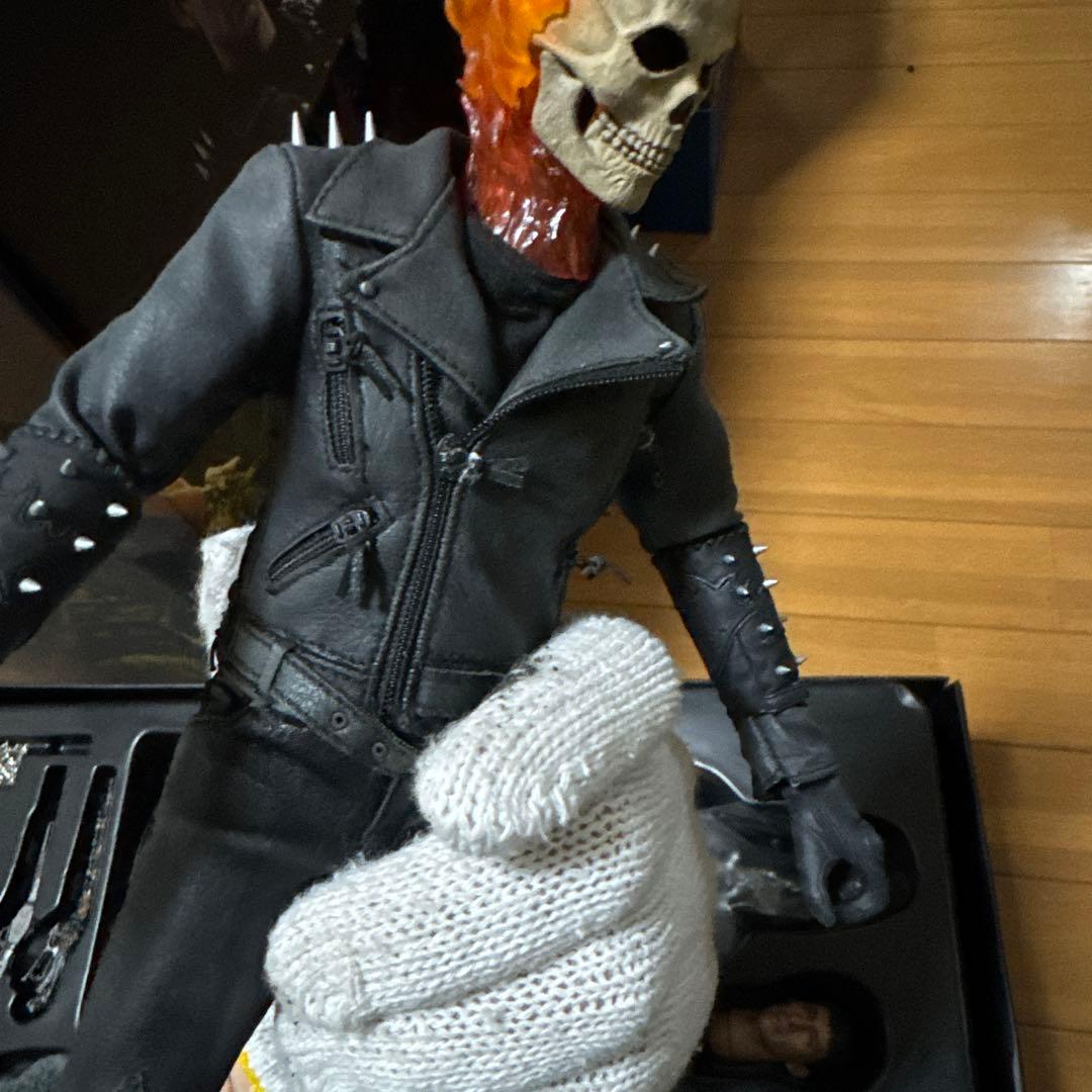 ゴーストライダー ホットトイズアクションフィギュア バイク付き今週まで　最終価格