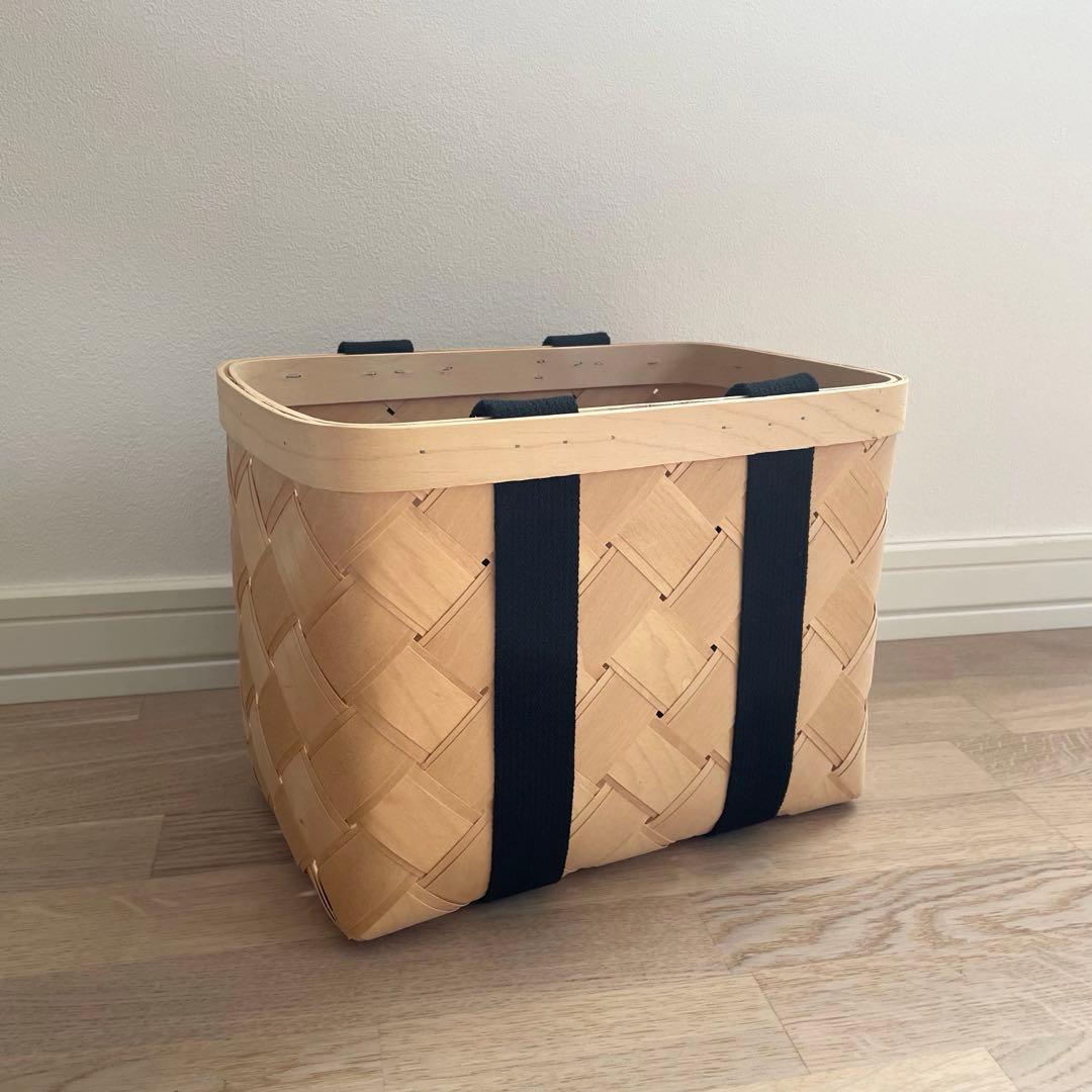 GW限定お値下げ cinq 白樺　かごバッグ　Mサイズ