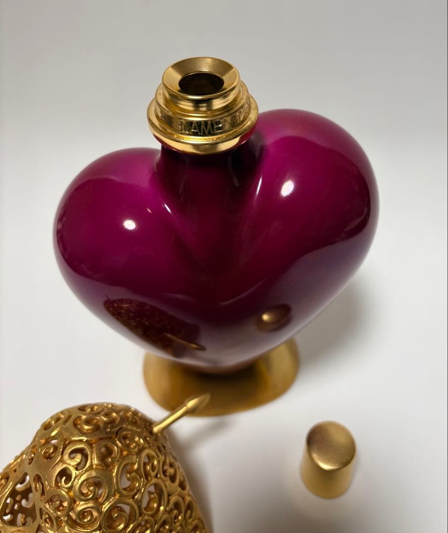 ⭐️ランプベルジェ⭐️ダブルハート未使用　芯なし