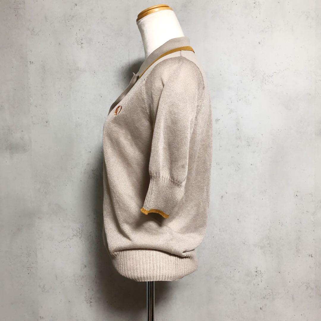 美品　FRED PERRY × Ray BEAMS 別注 シアー ポロシャツ