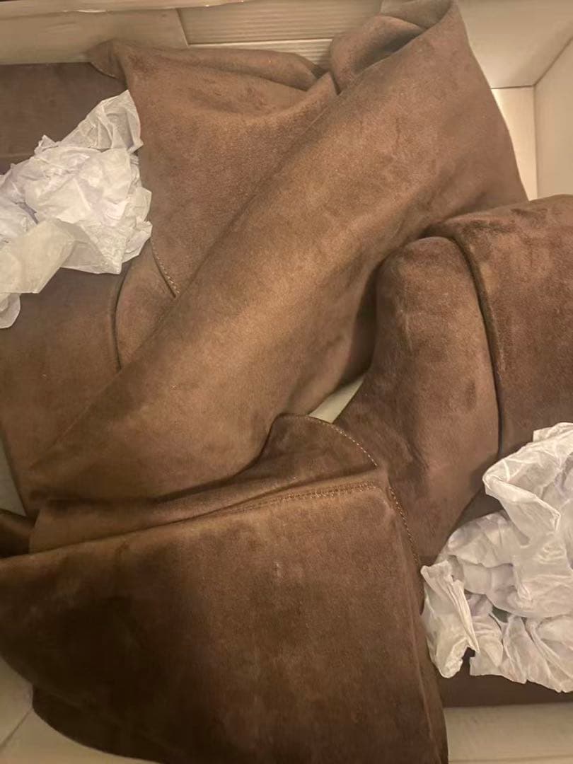 【EMODA】ルーズフレアカバーフィットブーツ