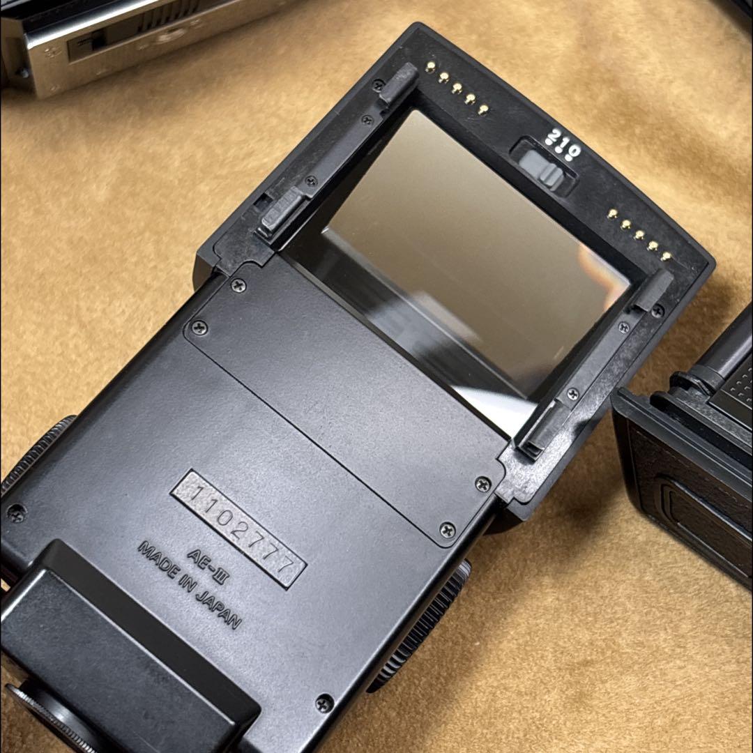 パ*ダ様 ジャンク品BRONICA ETR Si +PE 75mm +220フィ