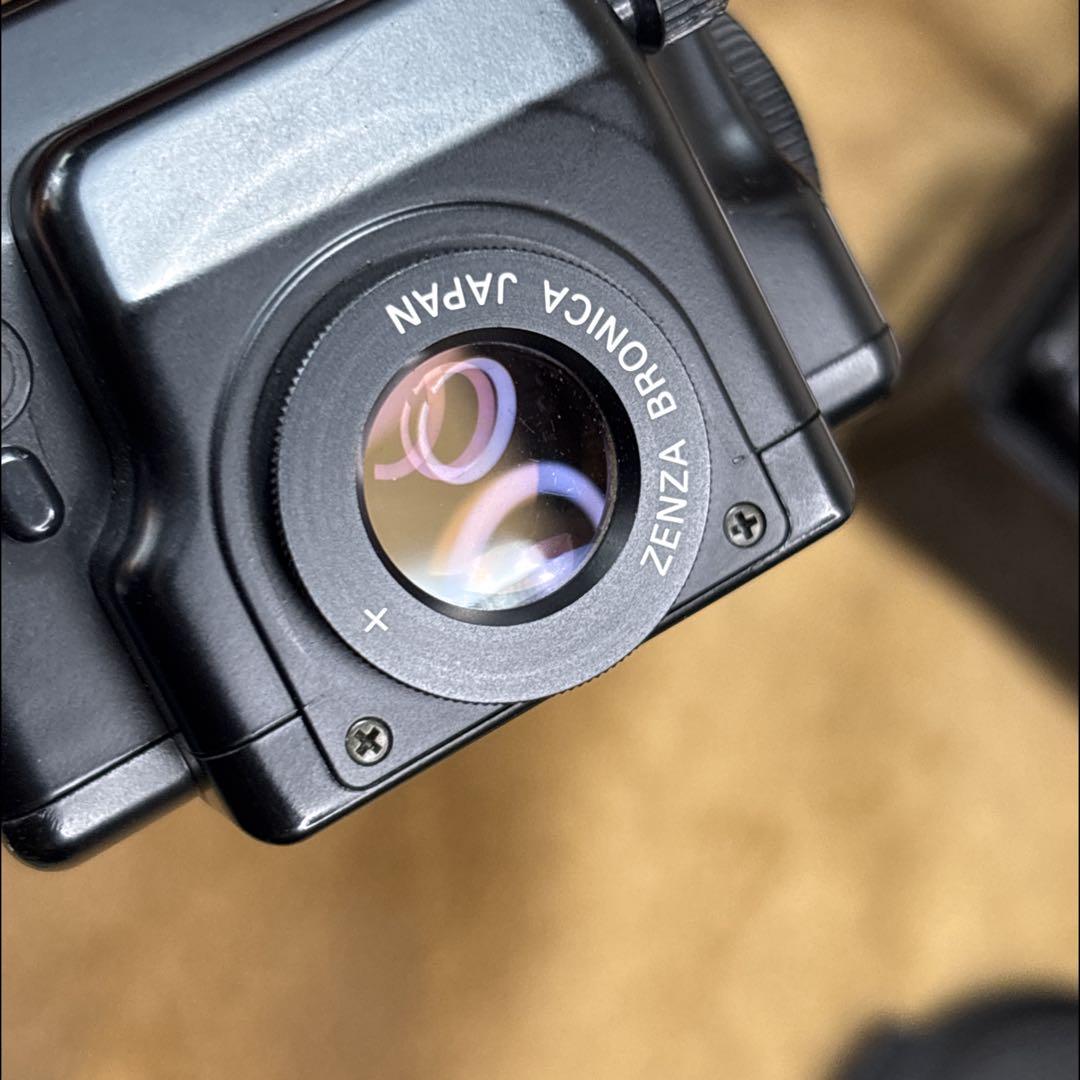 パ*ダ様 ジャンク品BRONICA ETR Si +PE 75mm +220フィ