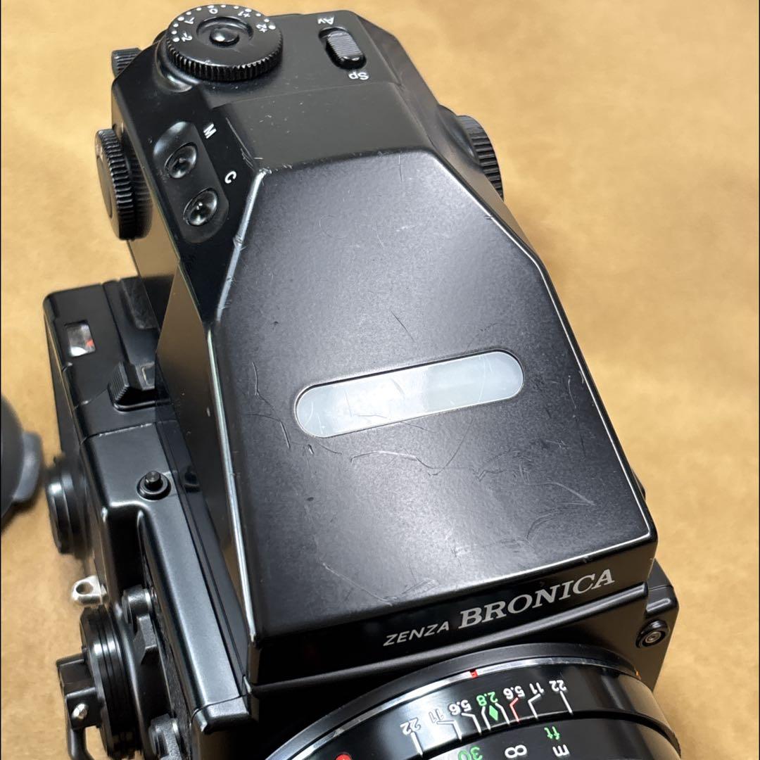 パ*ダ様 ジャンク品BRONICA ETR Si +PE 75mm +220フィ