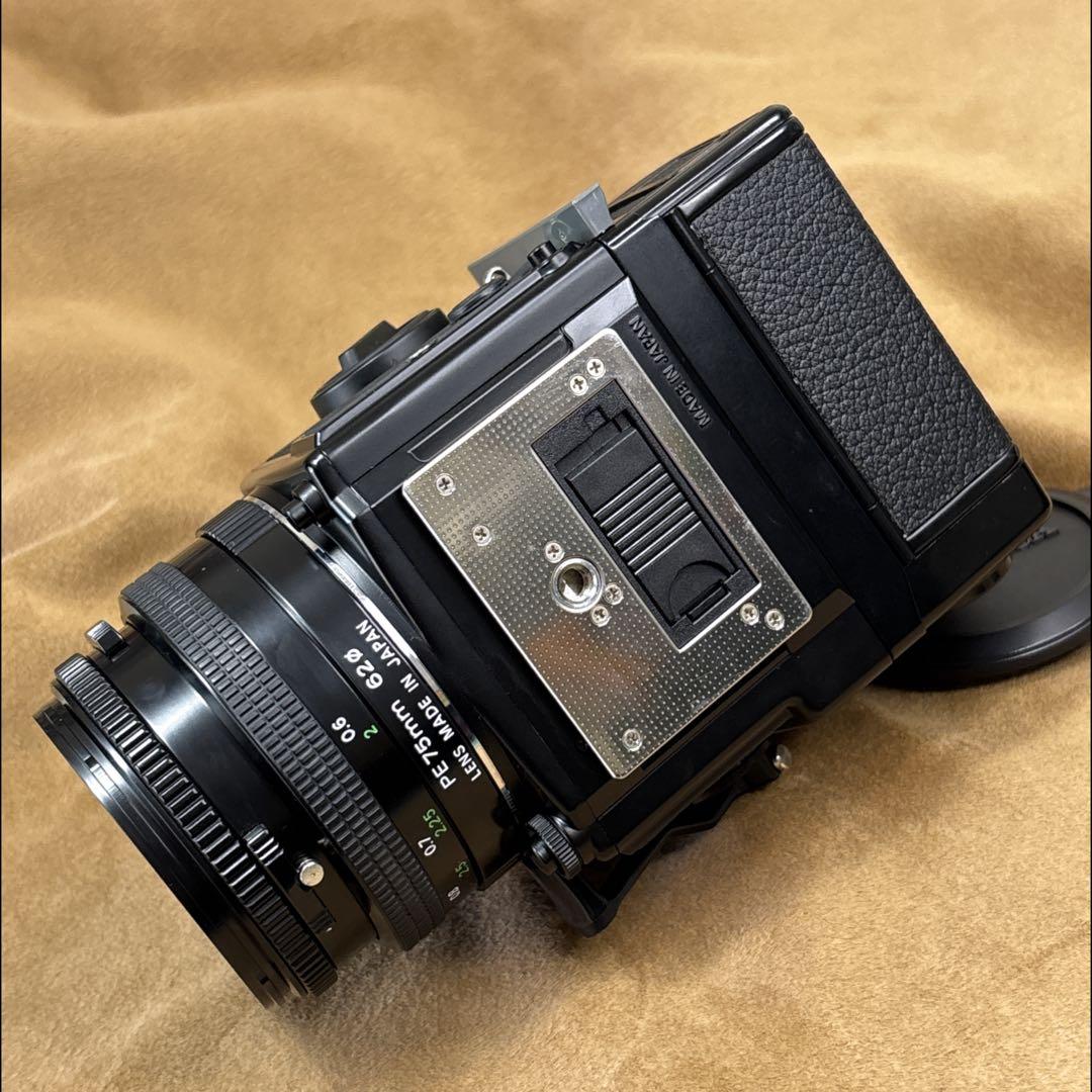パ*ダ様 ジャンク品BRONICA ETR Si +PE 75mm +220フィ