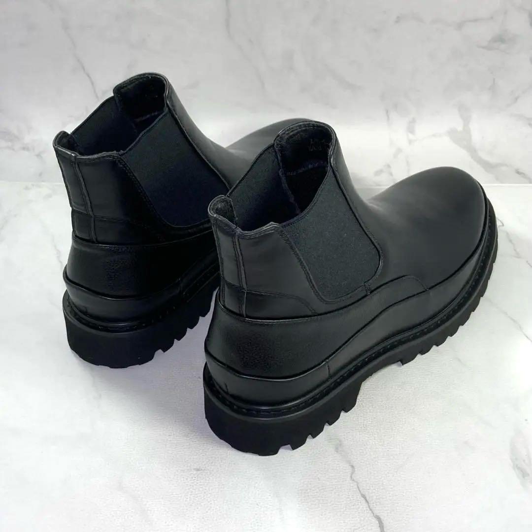 【極美品】AMUY TRYSBAY サイドゴアブーツ M（26.5〜27㎝）黒