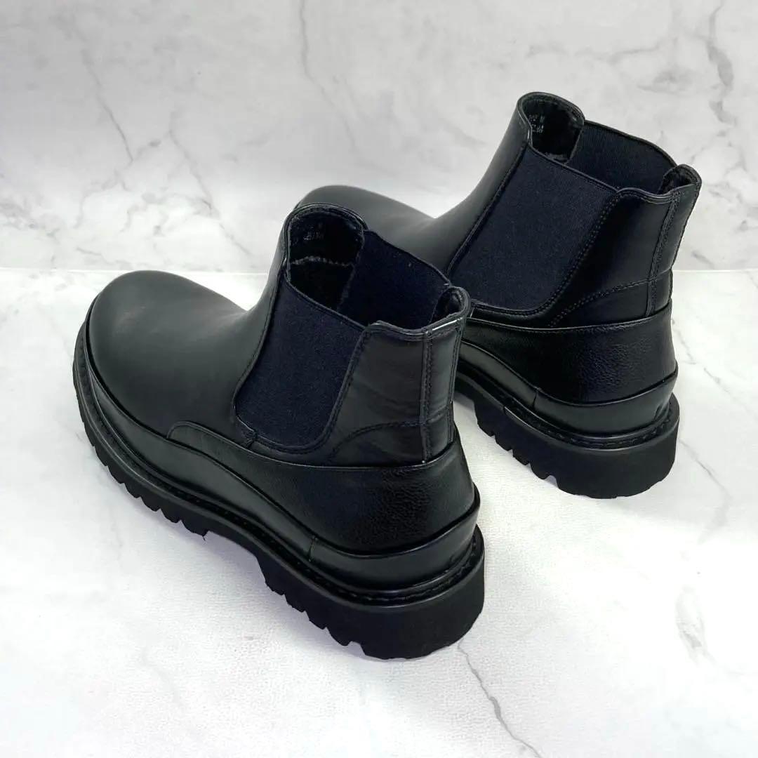 【極美品】AMUY TRYSBAY サイドゴアブーツ M（26.5〜27㎝）黒