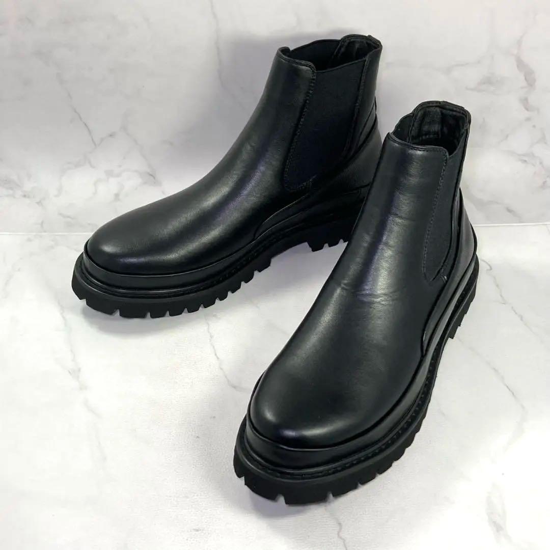 【極美品】AMUY TRYSBAY サイドゴアブーツ M（26.5〜27㎝）黒