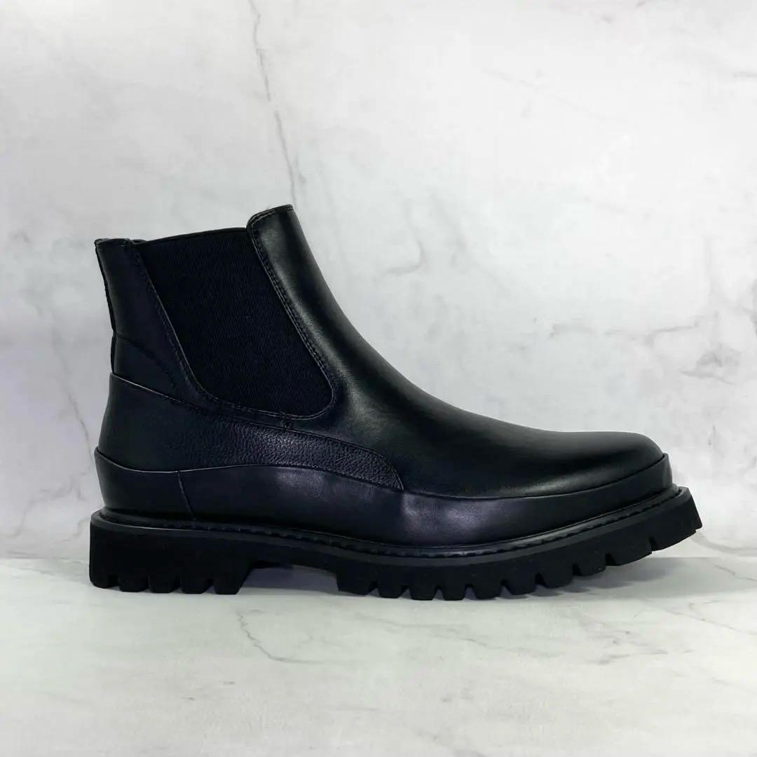 【極美品】AMUY TRYSBAY サイドゴアブーツ M（26.5〜27㎝）黒