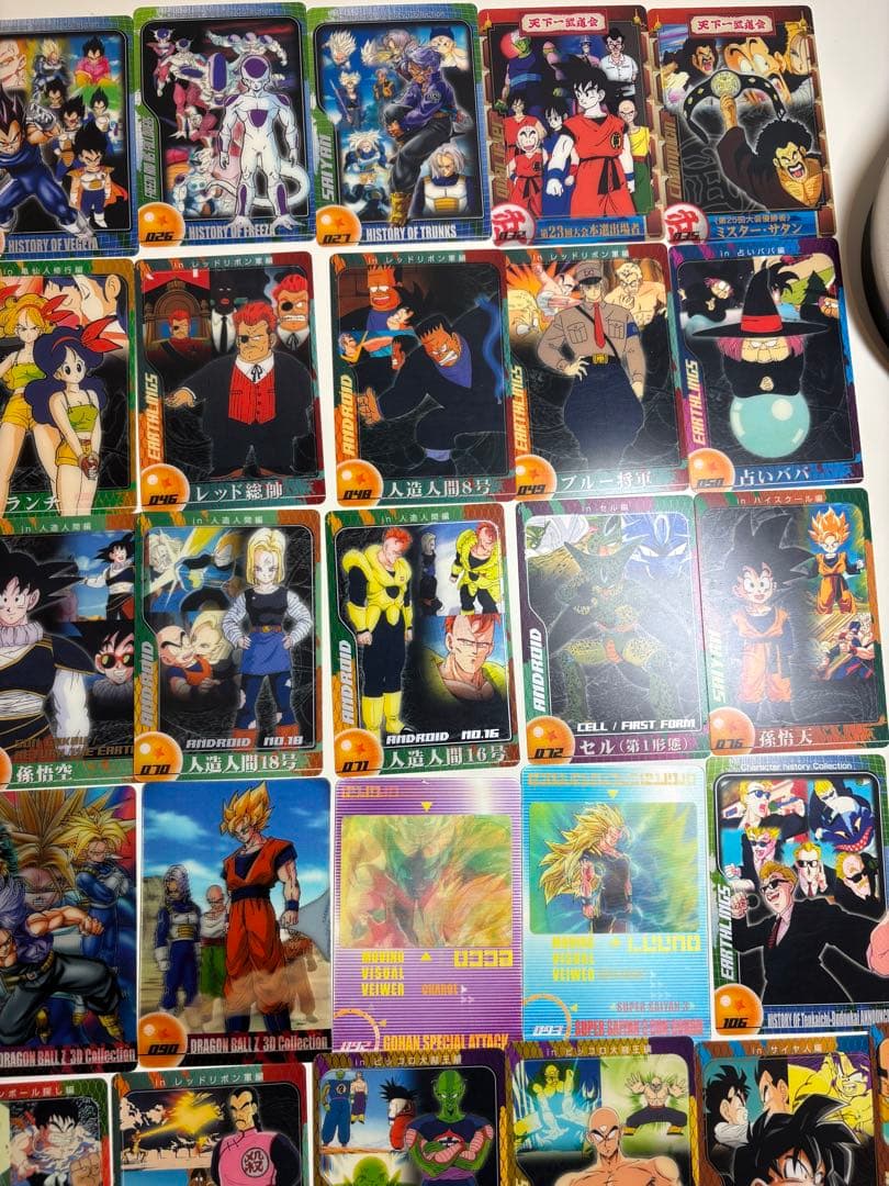 【引退品・値下げ品】ドラゴンボール 森永ウエハースカードセット 50枚以上