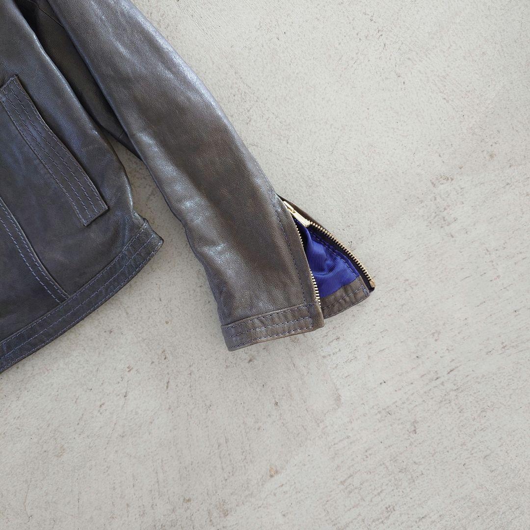 TOMORROWLAND　トゥモローランド　レディース　レザー　ライダース　38