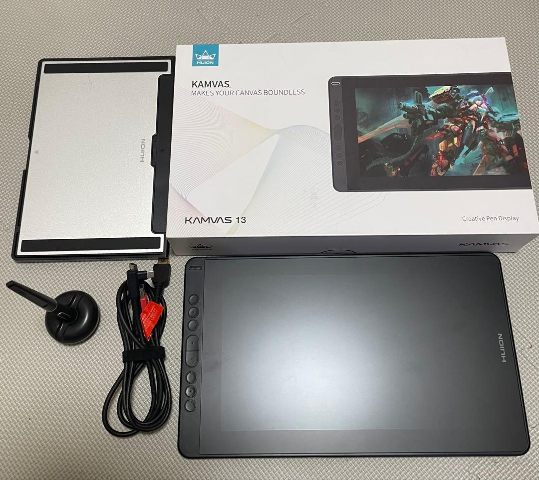 HUION 液晶タブレット ペンディスプレイ Kamvas 13 ヴァイオレット