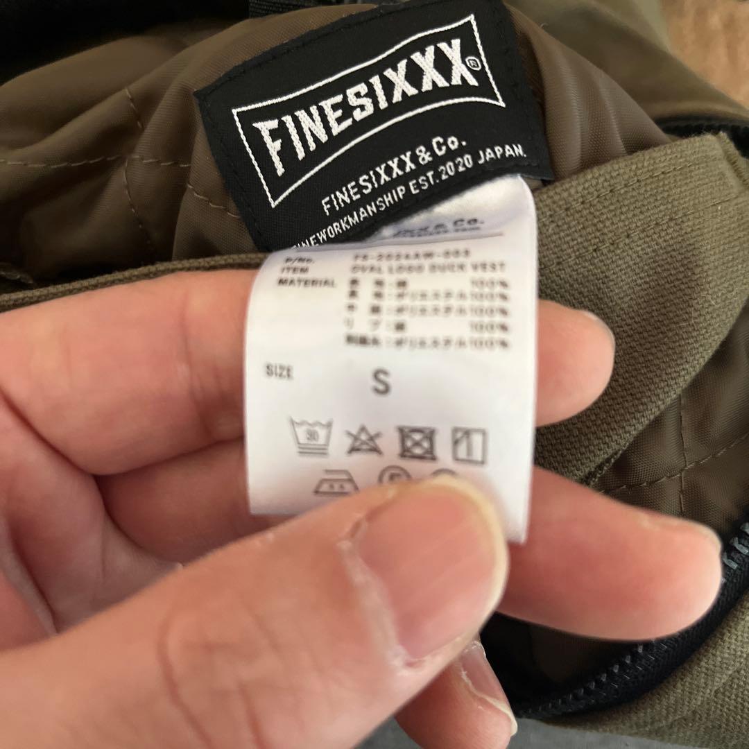 試着のみ finesixxx ダックベスト