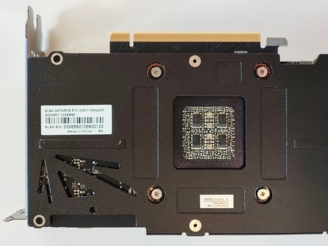 グラフィックボード・グラボ・ビデオカード ELSA GeForce RTX 3080ti 12GB ERAZOR